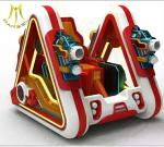 Hansel amusement electric walking battery operated robot game machine for park