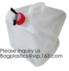 Wholesale Outdoor Camping Hiking 5 Gallon/20L Portable Collapsible Folding Water Bucket drinking water storage bag, bagease, bagpa from china suppliers