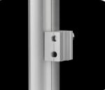 Aluminum Lean Pipe Fitting Accessories for 28mm Pipe Connector