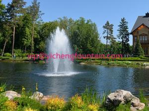 Wholesale Small Size Garden Floating Water Fountain Full Set For Different Ponds And Lakes Different Shapes from china suppliers