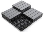 Diy Floor Wpc Outdoor Patio Tiles Decking Wood Plastic Composite Deck Tile