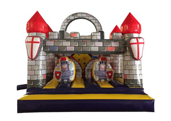 Durable Inflatable Castle Obstacle , Popular Inflatable Guard Castle Obstacle