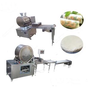 Wholesale Pancake Chapati Egg Roll Skin Lumpia Wrapper Maker Machine from china suppliers