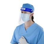 Adjustable Cord Fastener Medical Face Shield Highly Breathable Customized Logo