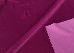 Shiny Crushed Solid Knit Sofa 250gsm Spandex Velvet Fabric