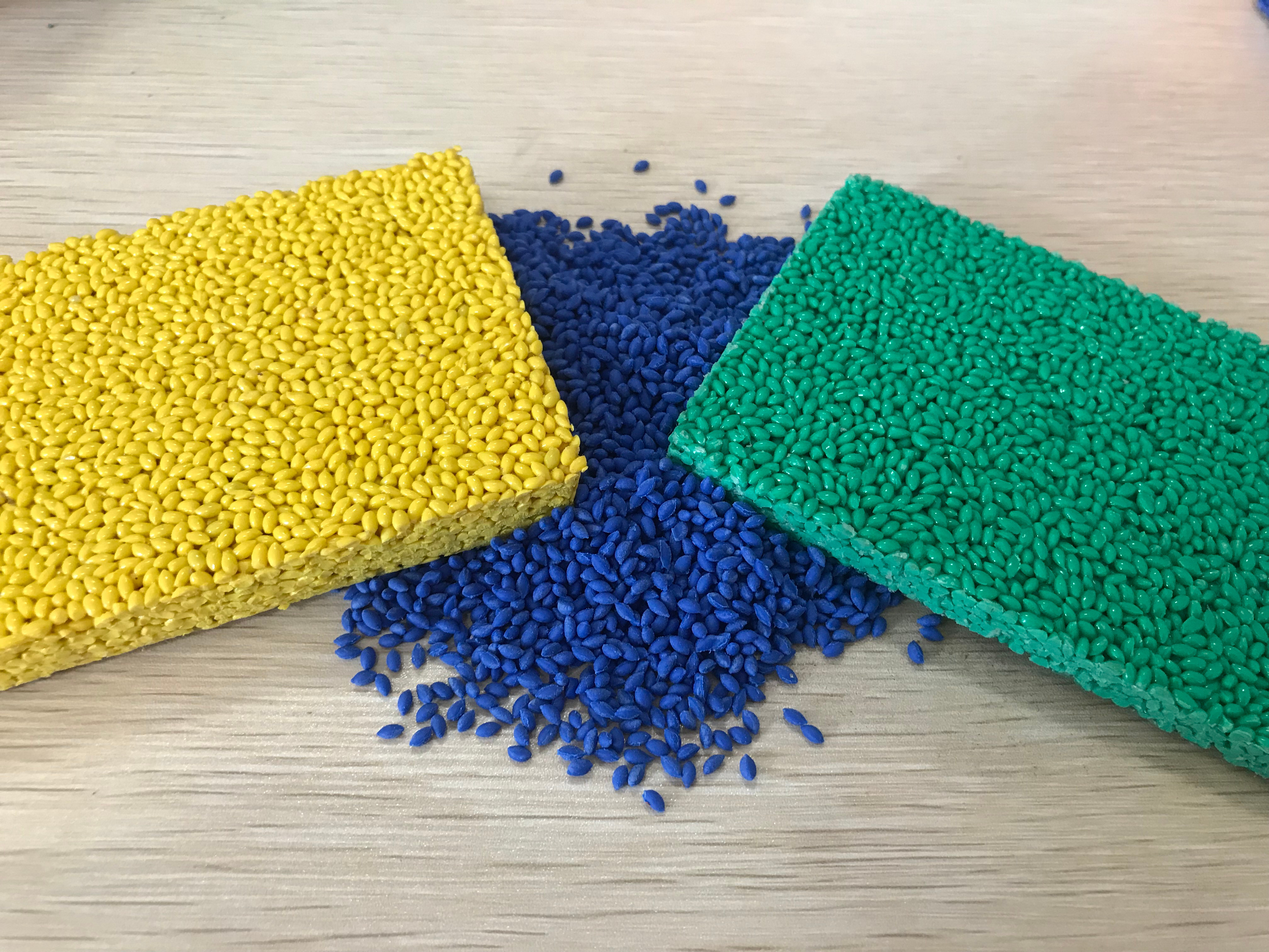 Rice Shape Ecolastic EPDM Granules