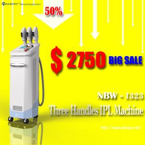 Wholesale Attentions!!! Lowest Prices Ever! 3 handles IPL wrinkle removal machine manufacture from china suppliers