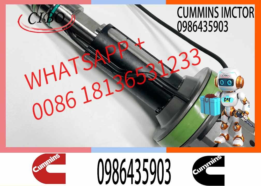 0986435903 injector QSK19 QSK50 QSK60 engine common rail fuel injector 0986435903 2881088