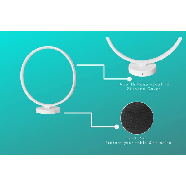 Remote Control RGBW LED Mood Lighting Lamp with 3000K Color Temperature