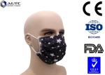 Non Woven Cute Disposable Medical Mask With Funny Faces Printed 3 Ply