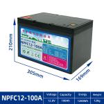OEM ODM LiFePO4 lithium battery RV battery 12V 24V 100Ah 150Ah 200Ah lithium