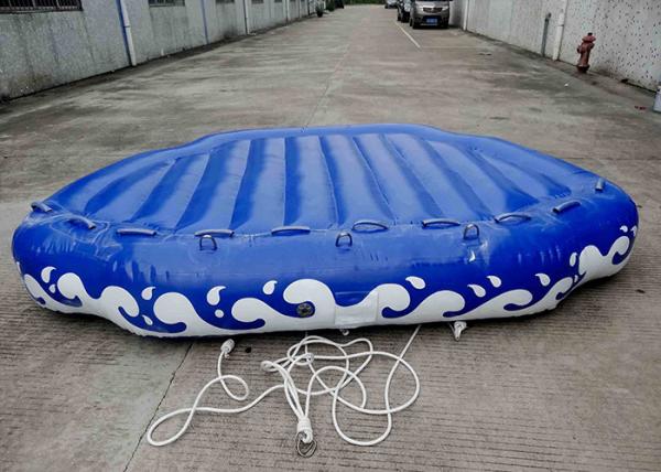 Quality 4 Passangers Inflatable Water Ski Tubes Towable Water Surfboard Platform For Beach for sale