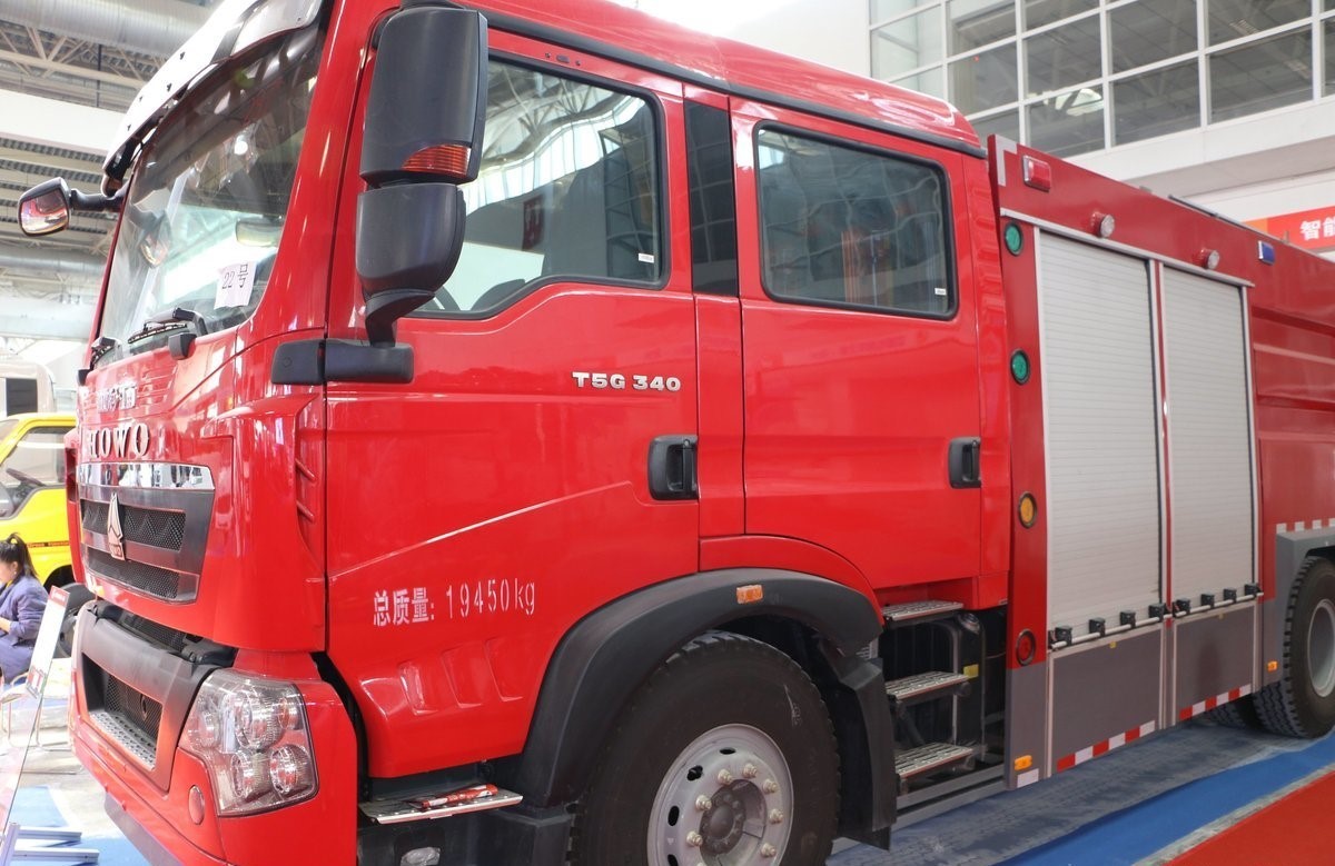 16 Tons Shacman Chassis Compressed Air Foam Fire Truck Outstanding Quality