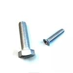 Hex Bolts And Nuts Fasteners Carbon Steel Din933 Din931 M4 M8 M24