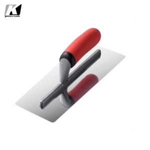 Wholesale Sturdy Antiwear Stainless Plastering Trowel , Ergonomic Handle Polished Plaster Tools from china suppliers