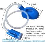 Portable Urinals Spill Proof 2000 Ml 68 Oz Urine Bottles For Men 63" Long Tube