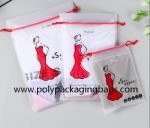 20mic Frosted EVA Plastic Drawstring Bags For Daily Necessities