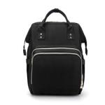 Multifunctional Adventure Diaper Bag Backpack With USB D Buckle Trailer Design