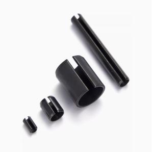 Wholesale Black Coated Spring Steel Slotted Heavy Duty Rolling Spring Pin with High Corrosion Resistance DIN1444 Standard from china suppliers