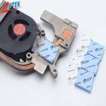 Rohs Compliant 1.2 W/Mk Cpu Thermal Pad For Heat Pipe Thermal