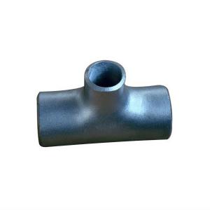 Wholesale Seamless Pipe Fittings Cold Forming Semi Seamless Buttweld Carbon Steel Equal Tee Pipe Fittings from china suppliers