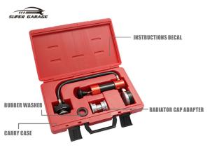 Wholesale Durable Coolant Pressure Tester kits / Radiator Cap Test Kit 0-30Psi from china suppliers