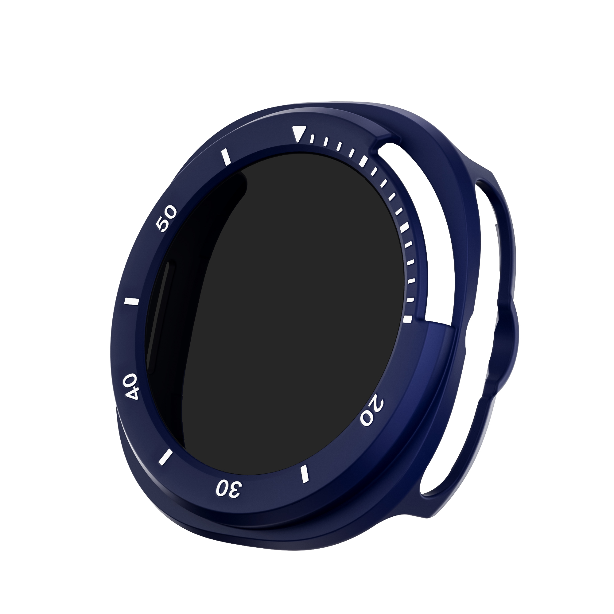Anti Spy Tempered Glass Case With Scale for Samsunhg Galaxy Watch 8 Classic Watch Cover Case Accessories