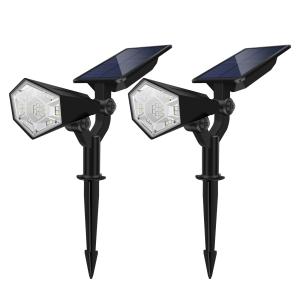 Wholesale Adjustable IP65 Waterproof SMD3838 LED Outdoor Solar Spot Lights from china suppliers
