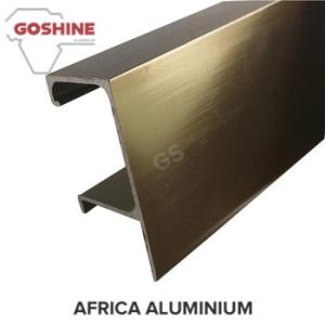 Wholesale Cameroon Market Standard Color Polishing Aluminium Frame Extrusion Hinge Profile To Make Doors And Windows from china suppliers