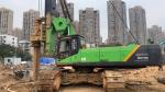 Rotary Low Headroom Driling Rig Pile Machine 560KN Construction Foundation
