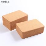 2 Inch 3 Inch 4 Inch Cork Yoga Block 2 Pack 400g Wood Stretch Practice
