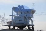 Hydraulic Twin Shaft JS1500 Concrete Mixer Automatic Bucket Feeding 2 * 30kw