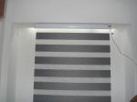Zebra Blackout Electric Roller Blind Oranger Manual for Villas