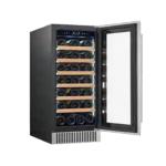 Customizable Commercial Display Freezer Wine Cooling Showcase For Bar