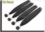 Double Machine Weft Virgin Peruvian Straight Hair 24 Inch Hair Extensions