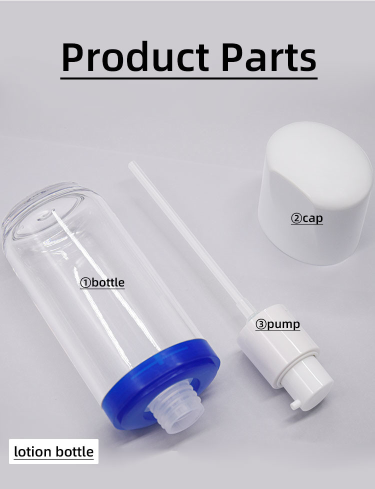 White and Red PETG 25g 45g Cream Jar 30ml 50ml 80ml 100ml 120ml Lotion Bottle Skincare Kit Set
