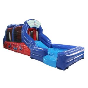 Wholesale 0.55mm Plato Pillar Obstacle Water Slide For Children'S Amusement Park from china suppliers