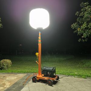 Wholesale High Power Led Telescoping Light Tower 1400W Balloon Outdoor Tower Lights For Industrial from china suppliers