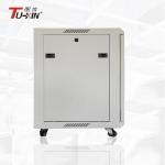 Adjustable Feet Wall Mount Server Rack Cabinet , 19 Inch 15U Small Network Rack