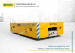 Yellow Color 20 Ton Electric Transfer Cart Used To Move Die , Coils Or Materials