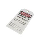 Waterproof And Durable Plastic Safety Tags For Industrial