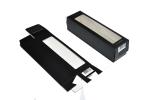 Small Black Folding 1500gsm Cardboard Window Box Packaging