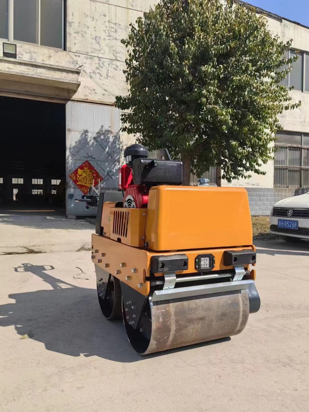 BM60 Walk Behind Small Single Drum Vibratory Asphalt Road Roller