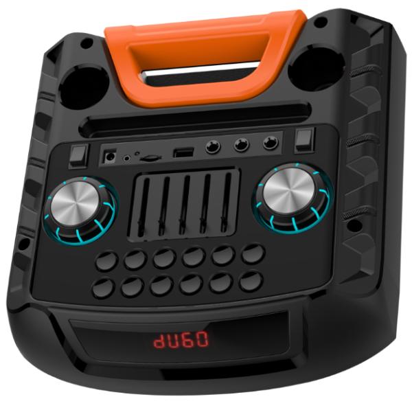 8 quot Woofer Portable Party Speaker with LED Lighting and Bluetooth Connectivity from Temeisheng