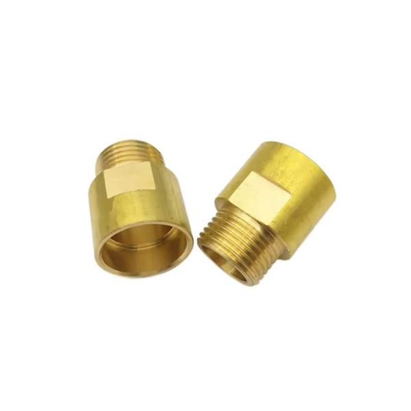 Anodized Brass Aluminum CNC Machining Parts Turning Service Brass CNC Parts