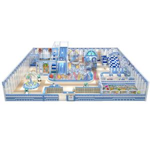 Wholesale 260 Squares Blue Ocean World Theme Children Interesting Indoor Playground from china suppliers