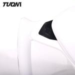 White Leather Tesla Carbon Fiber Steering Wheel Model X Model S