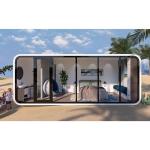 Modern Design Hotel Apple Cabin for Living in 20ft 30ft 40ft Cozy Tiny Home