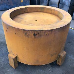 Wholesale ISO9001 Corten Steel Round Fire Pit 600mm Portable Steel Fire Pits from china suppliers