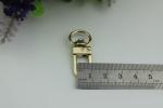 Good quality lacquer coating zinc alloy 10 mm & 13 mm round shape gold snap hook